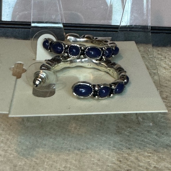 Earrings blue - Picture 3 of 3